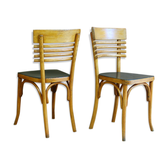 Pair of bistro chairs
