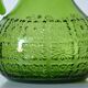 Great 70's Green vintage glass carafe