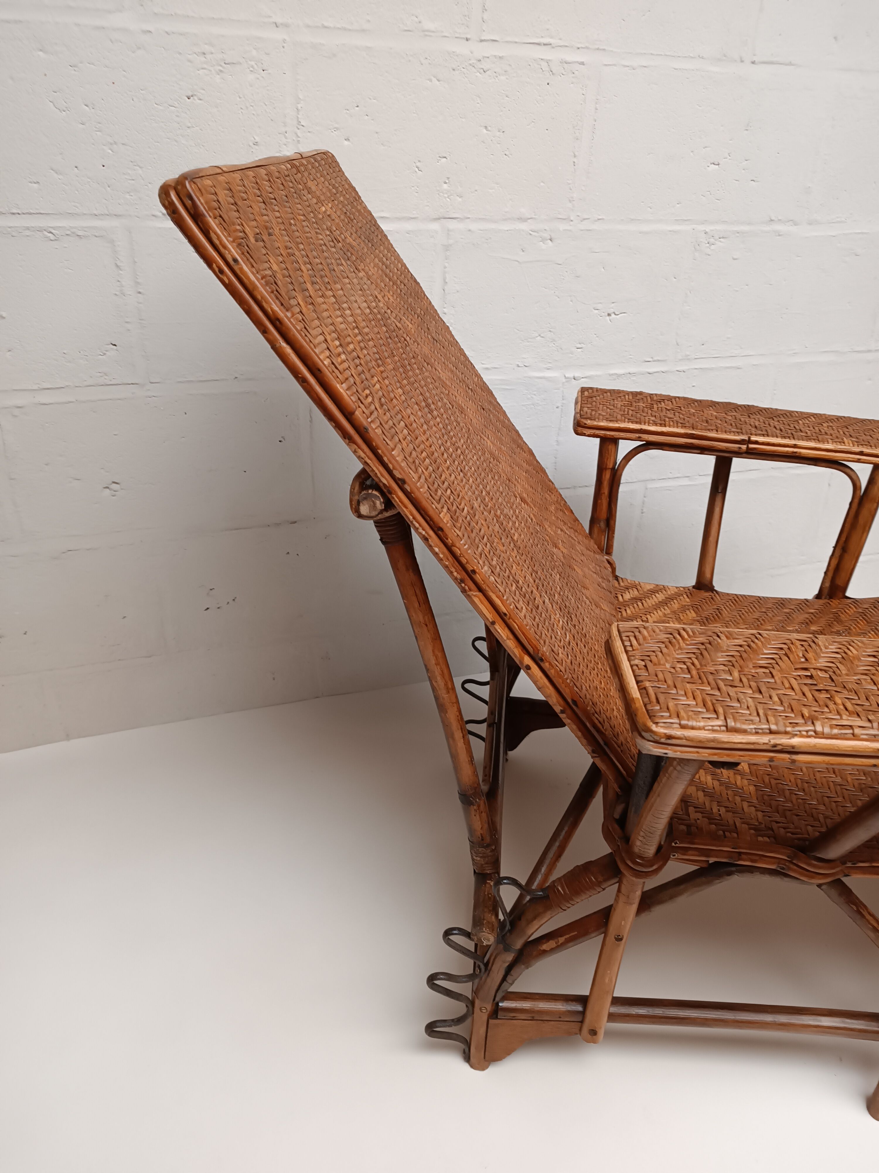 Antique rattan chair 1900