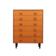 Commode en teck, design danois, années 60, fabriqué au Danemark