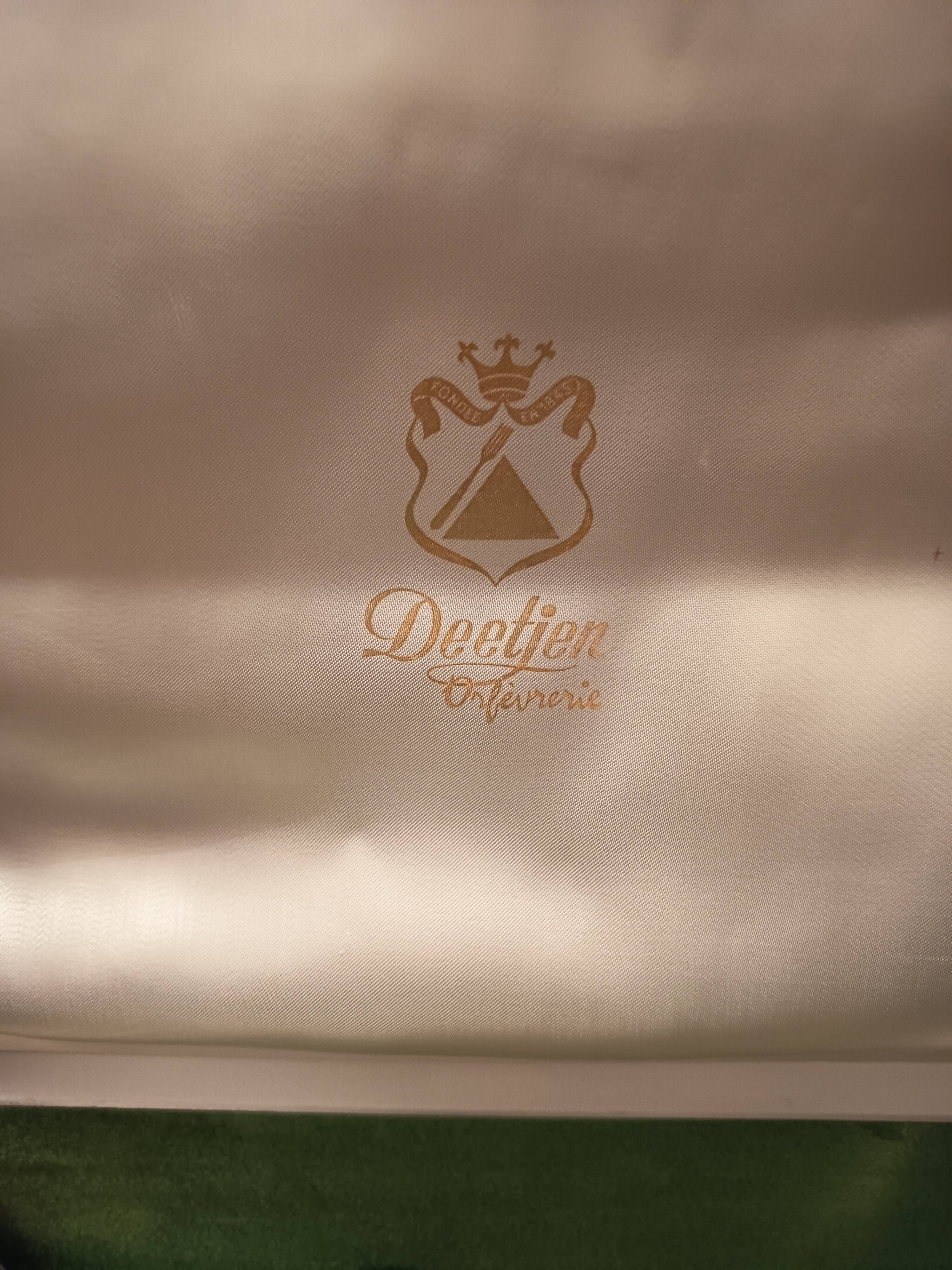 Antique silver-plated flatware set. Complete service for 12 people.