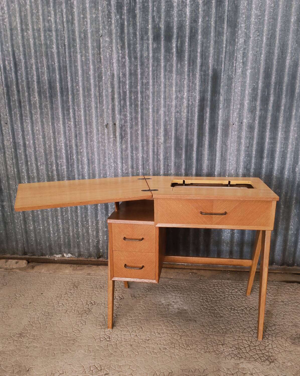 Scandinavian desk / worker / sewing furniture