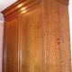 Louis Philippe sacristy cabinet in blond oak