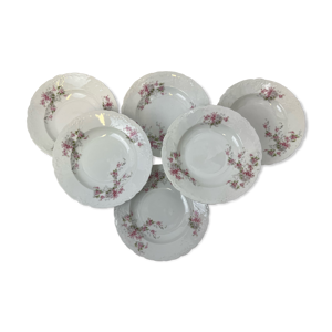 6 assiettes creuses en