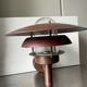 Classic danish mcm outdoor wall lamp in copper