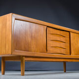 Mid-Century Danish Teak Sideboard from H.P. Hanssen, 1960s