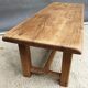 Farmhouse coffee table raw oak natural shade