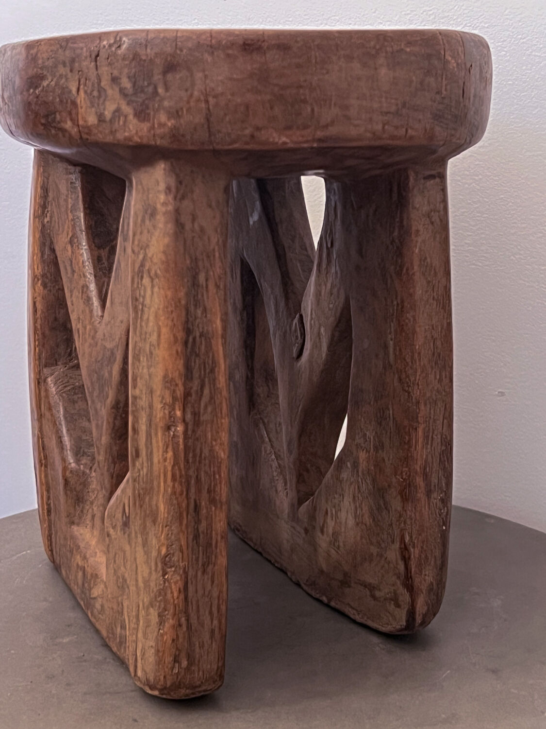Bamileke wooden stool (Cameroon)