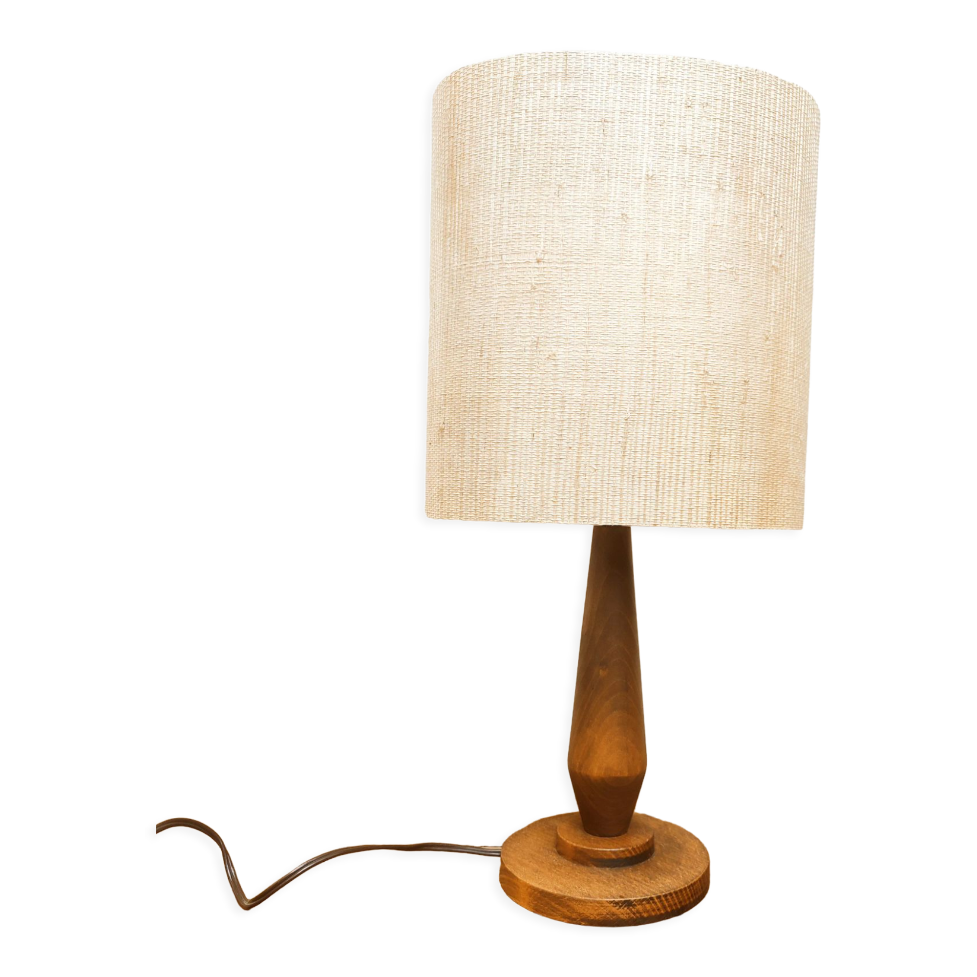 Scandinavian wooden lamp