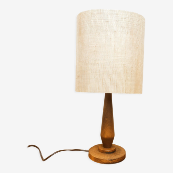 Scandinavian wooden lamp