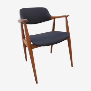 Fauteuil en teck design scandinave 1960