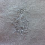 Set of 2 old hand-embroidered napkins