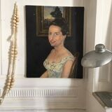 Portrait oil o canvas 20th Cty