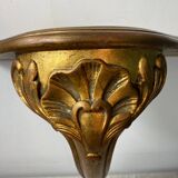 Baroque style gilded wall console