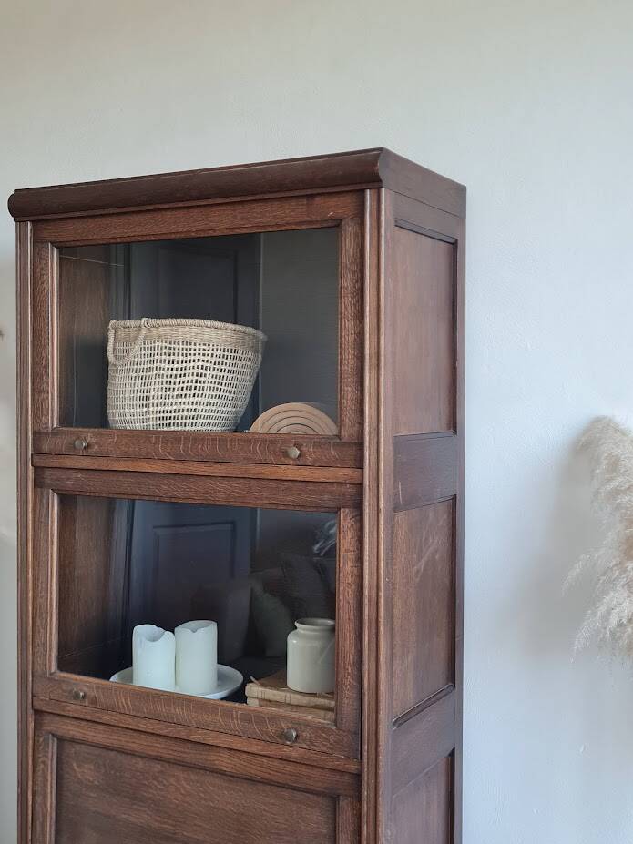 Trade furniture - Pharmacy display cabinet circa the 1960s