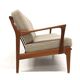 Scandinavian sofa "Kuba", Bertil Fridhagen, Bröderna Andersson, Sweden, 1960