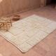 Tapis berbère en laine naturelle fait main traditionnelle taille 1.5/2.5 m