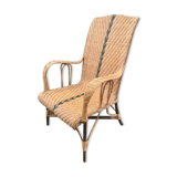 Old rattan chair