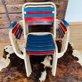 Set of 5 armchairs Tolix T2 50s