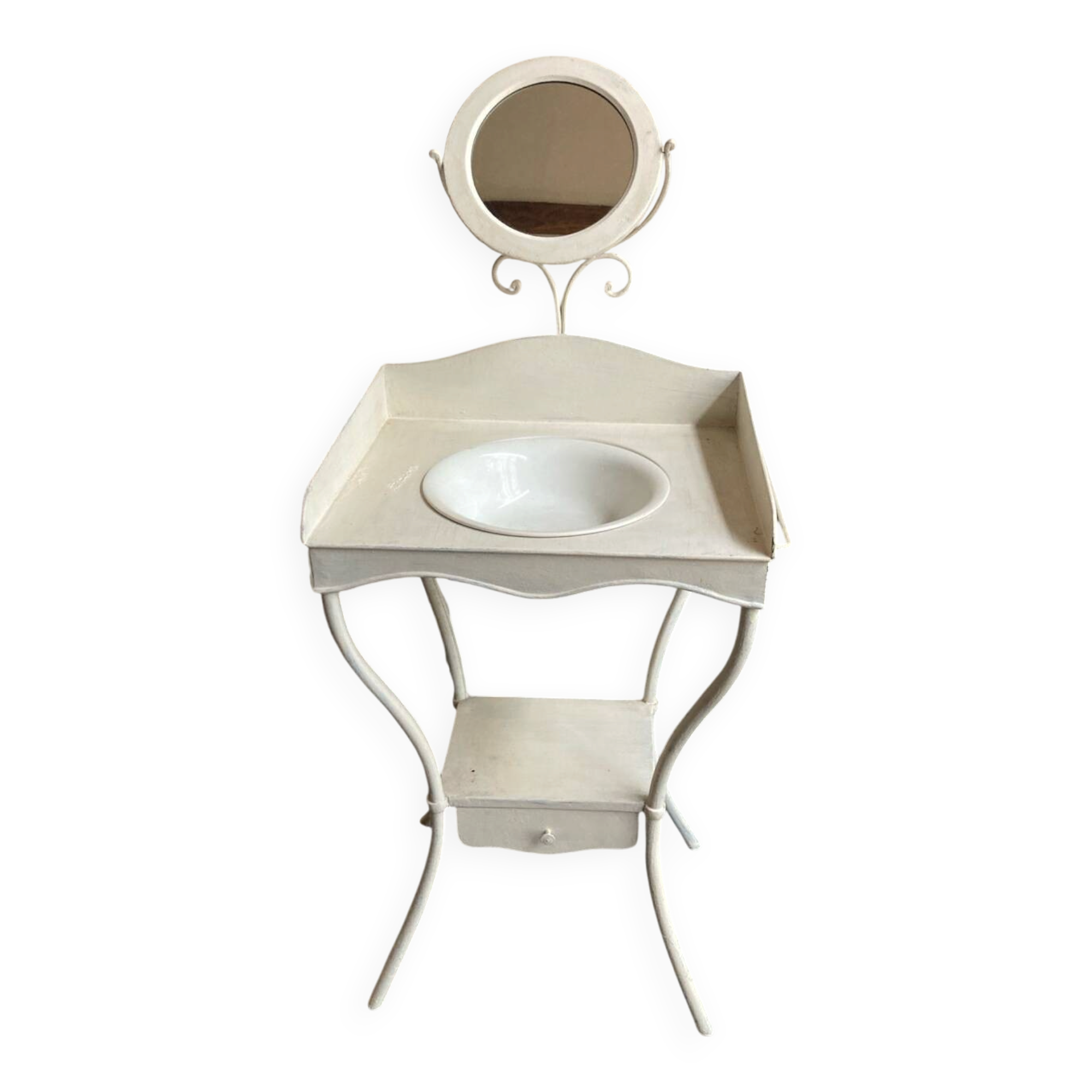 Wrought iron hairdresser