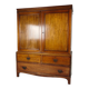 Early 19th Century English Mahogany Linen Press Cabinet, c.1820–1840
