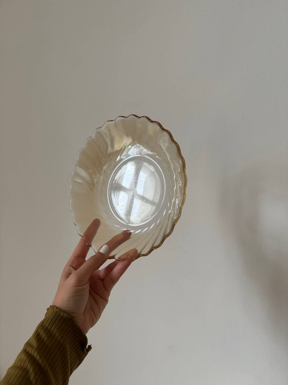 Les assiettes creuses nacrées Arcoroc