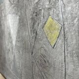 Georges Ferrato - Brutalist painting Cement on canvas