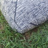 Moroccan carpet pouf