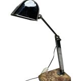 Art Deco, chrome and marble desk lamp FARE circa 1930