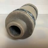 Raku style bottle vase