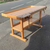 Solid beech workbench