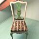 Chaise a dossier lyre