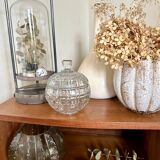 Former Portieux crystal sugar bowl