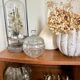 Former Portieux crystal sugar bowl