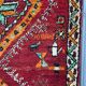 Moroccan berber wool rug 130x76cm