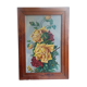 Roses, signed oil painting