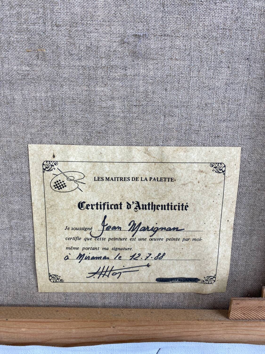 Keeper's huts by Jean Marignan