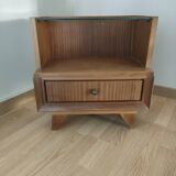 Vallin wardrobe and bedside table