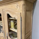 Bibliothèque louis XV en bois brut
