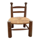 Brutalist chair attributed to Charles Dudouyt