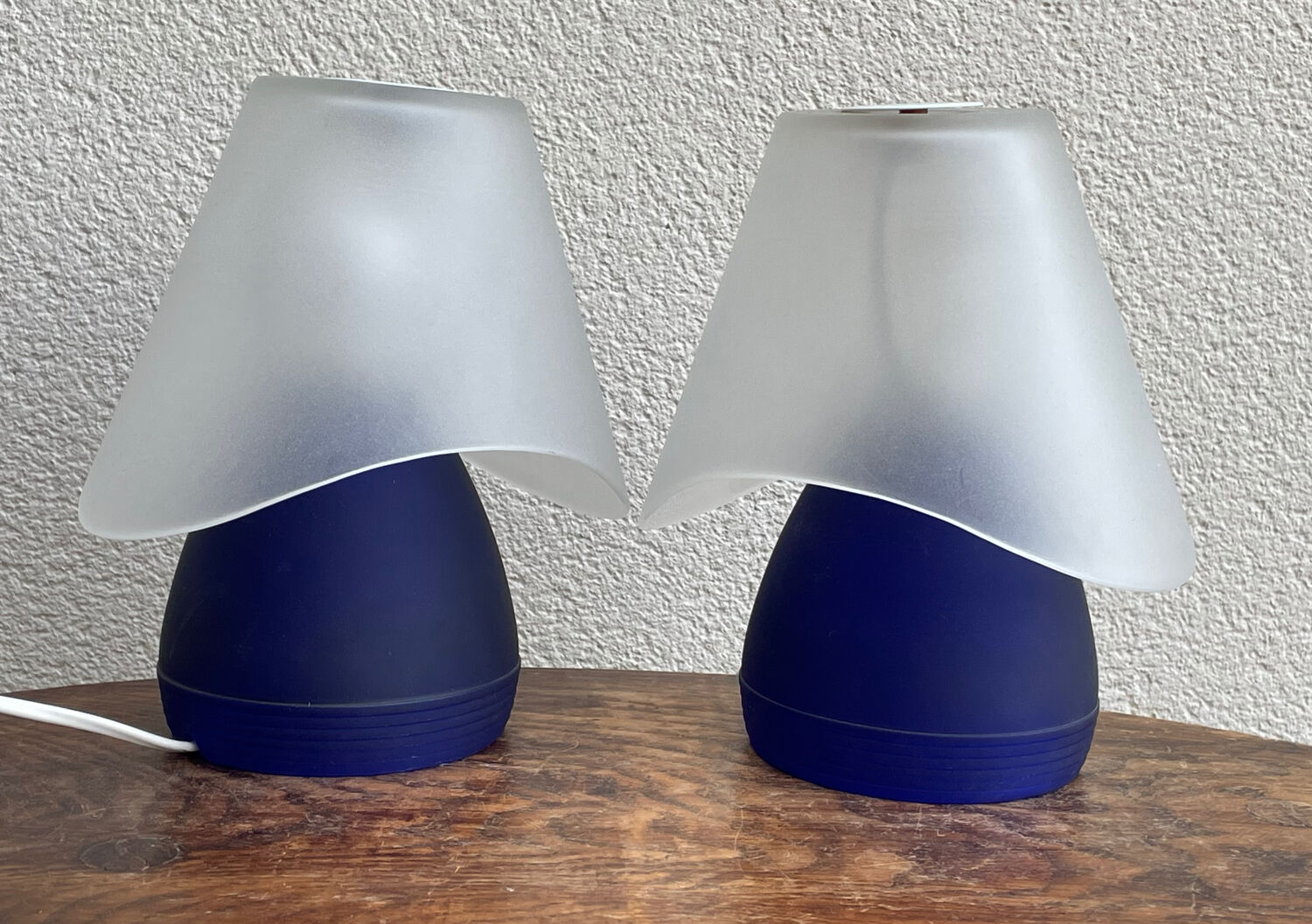 Paire de lampes Murano