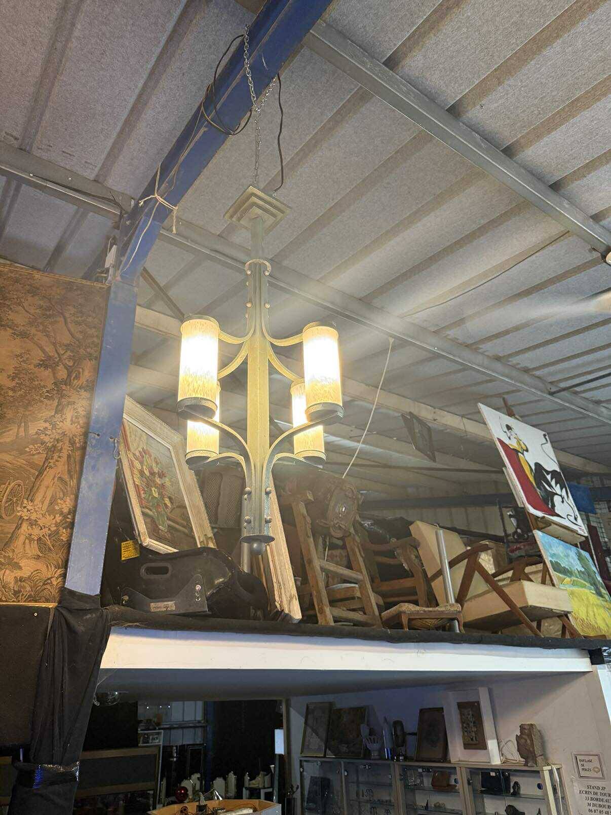 Art Deco chandelier 1930