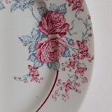 "Thalie" - 6 flat plates ironstone Saint-Amand