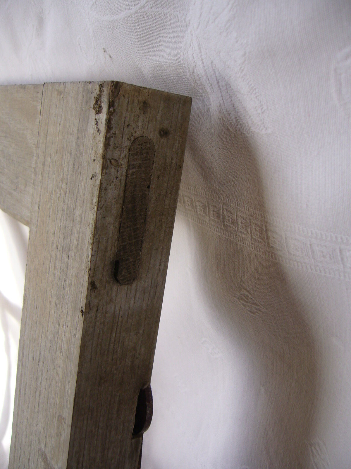 Old rectangular wooden window