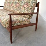 Grete Jalk three seat sofa, 1960s