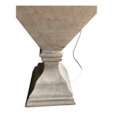 Exotic wood lamp base