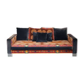 Adjustable canapé Ilian Rachov for Versace 2003, part of a suite.