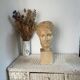 Plaster bust