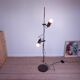Floor lamp spots metal wood