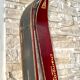 Paire de ski vintage en bois